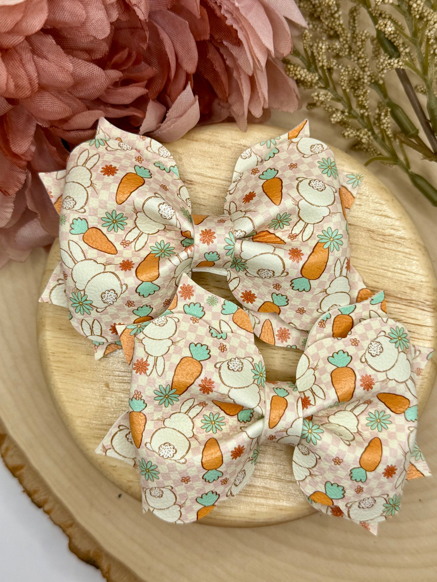 Large Poppy Bunny Carrot Piggies