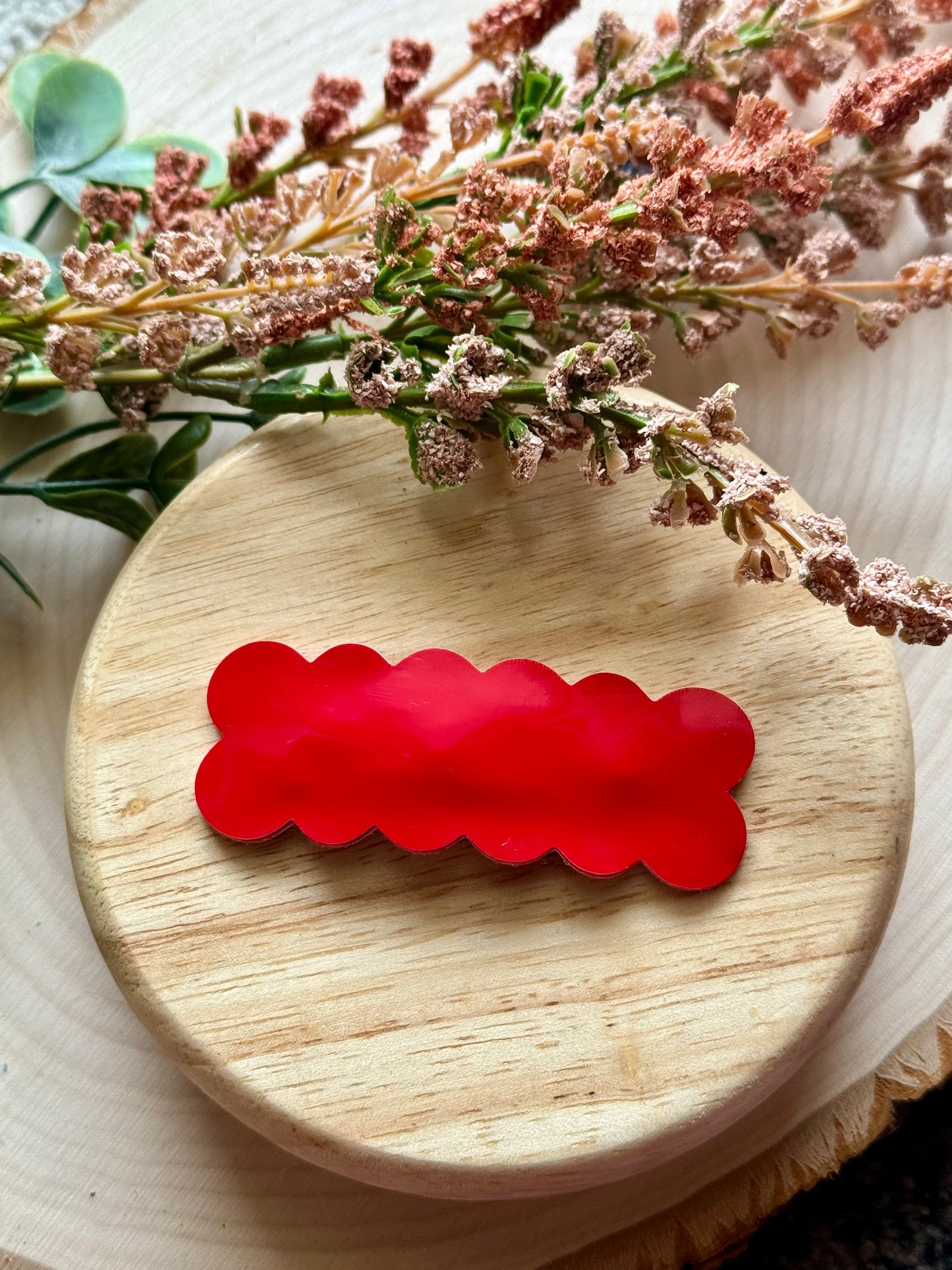 Single Red Clip