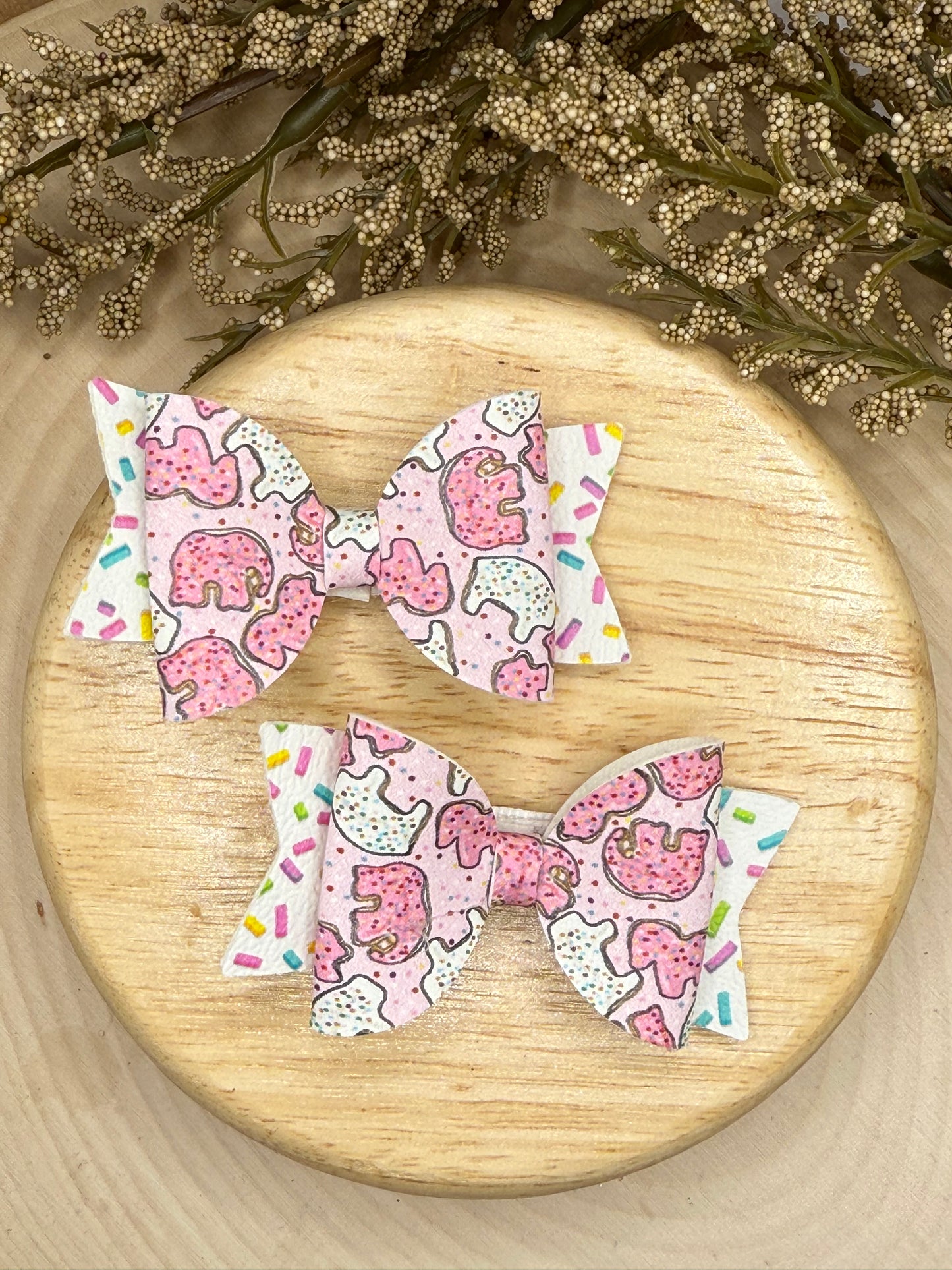Small Leather Animal Cracker Piggies