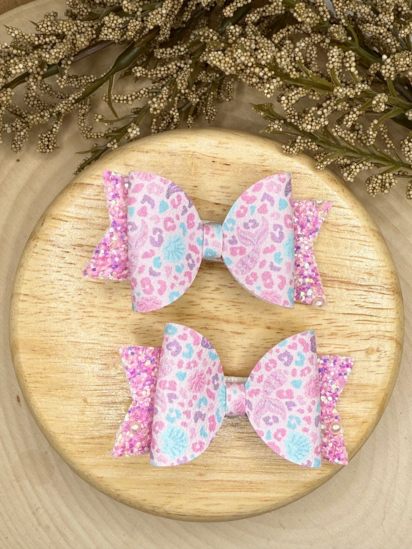 Small Leather Mermaid Piggies