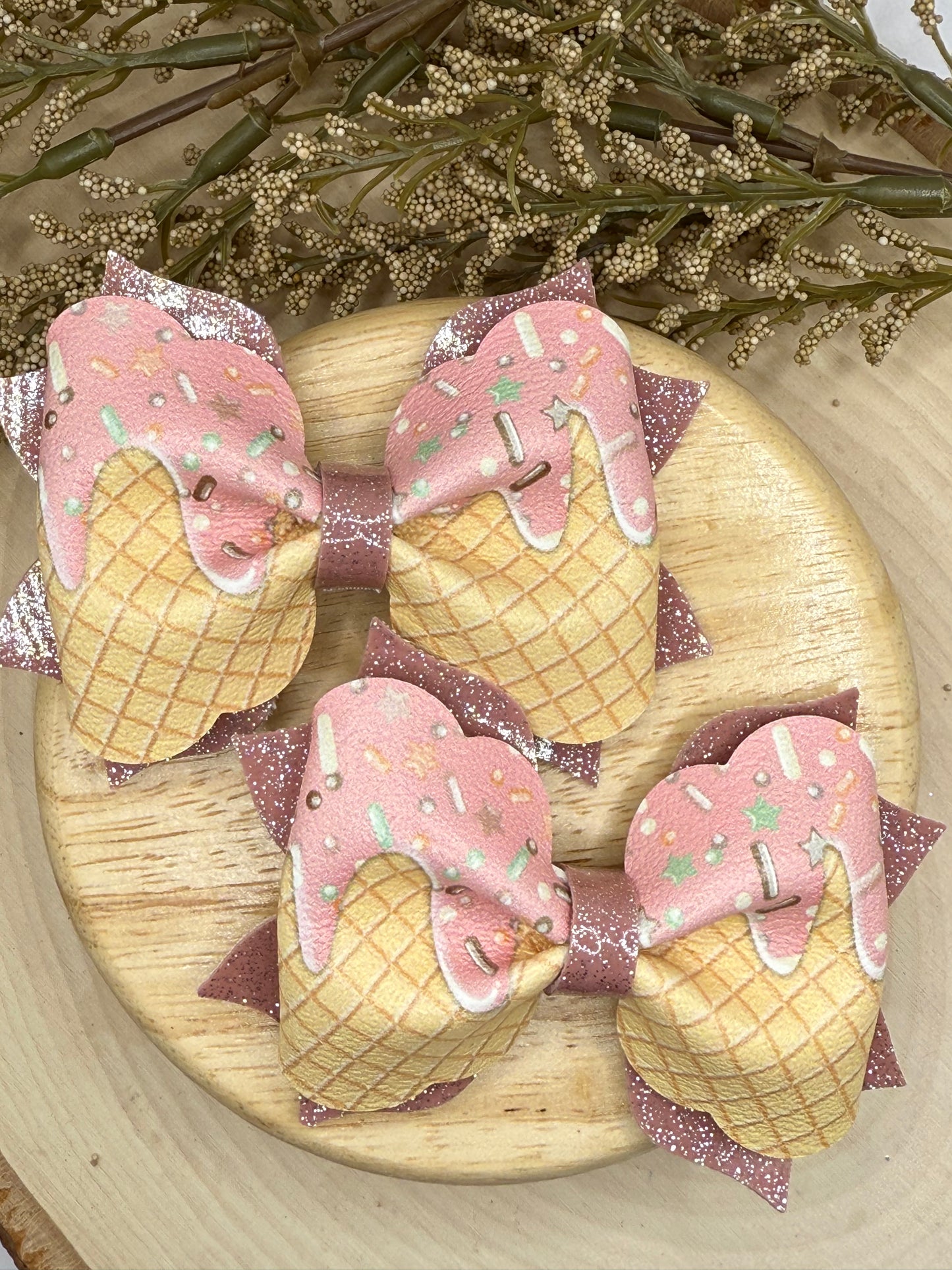 Large Poppy Ice Cream Piggies