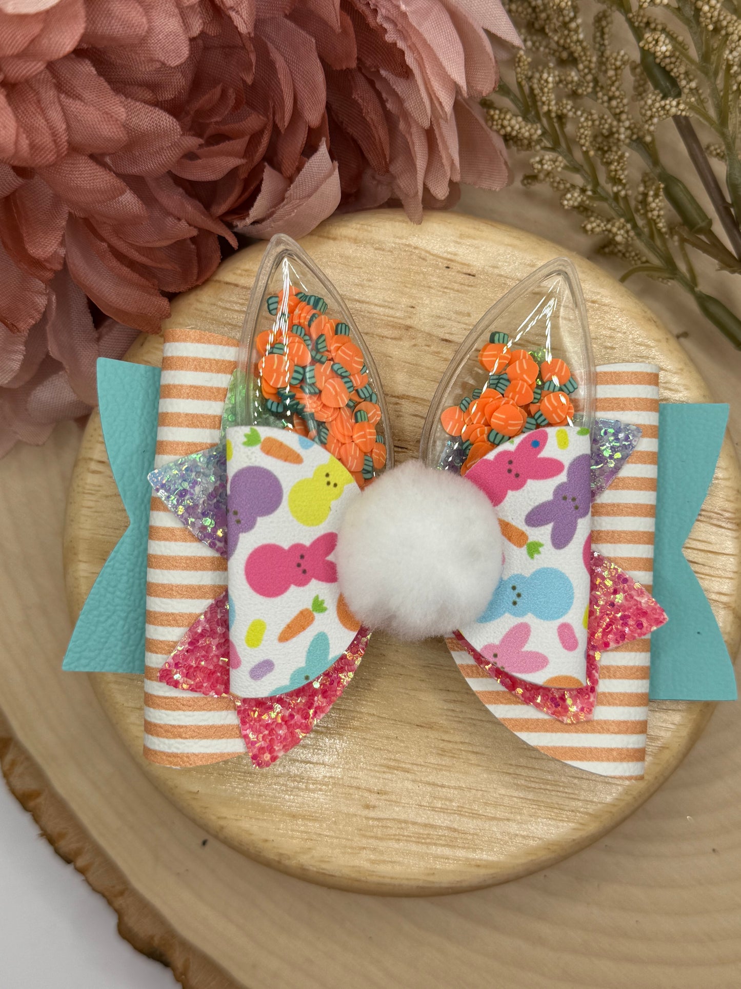 Bright Easter Carrot Bunny Ears