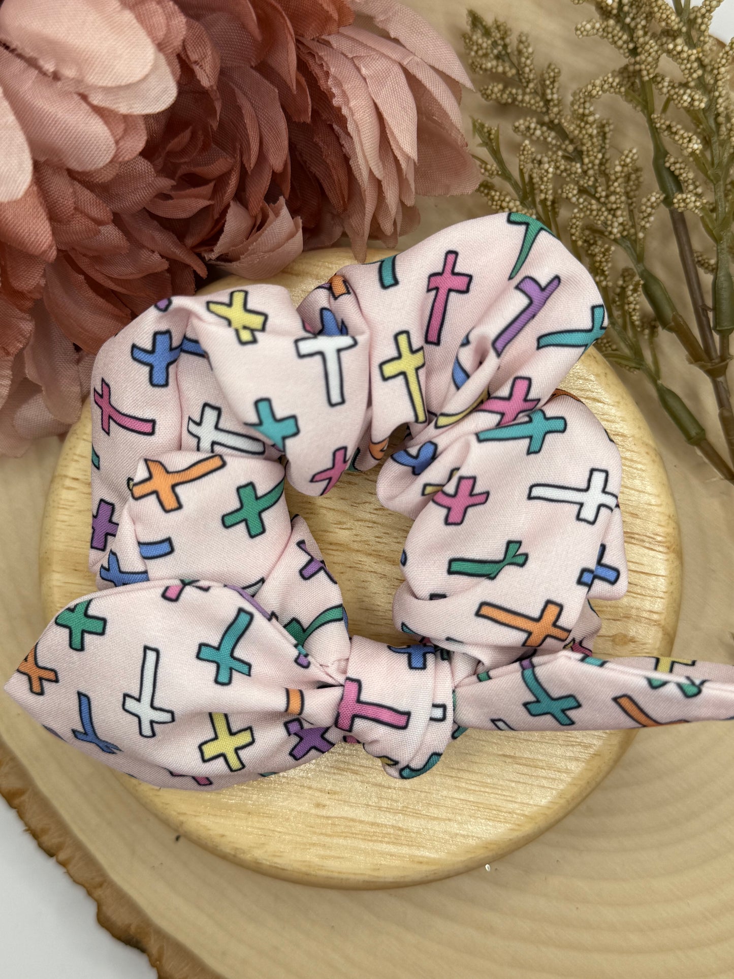 Cross Scrunchie