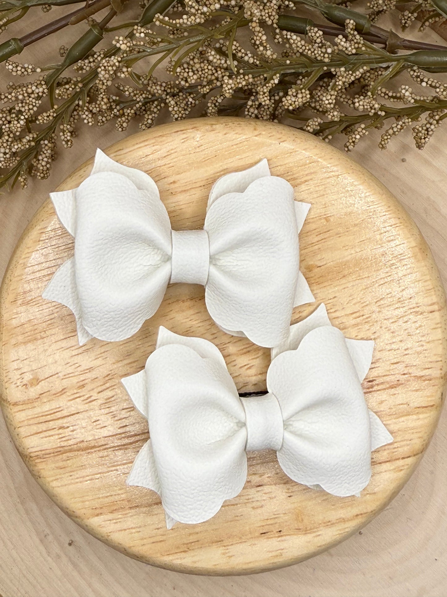 Small White Poppy Piggies