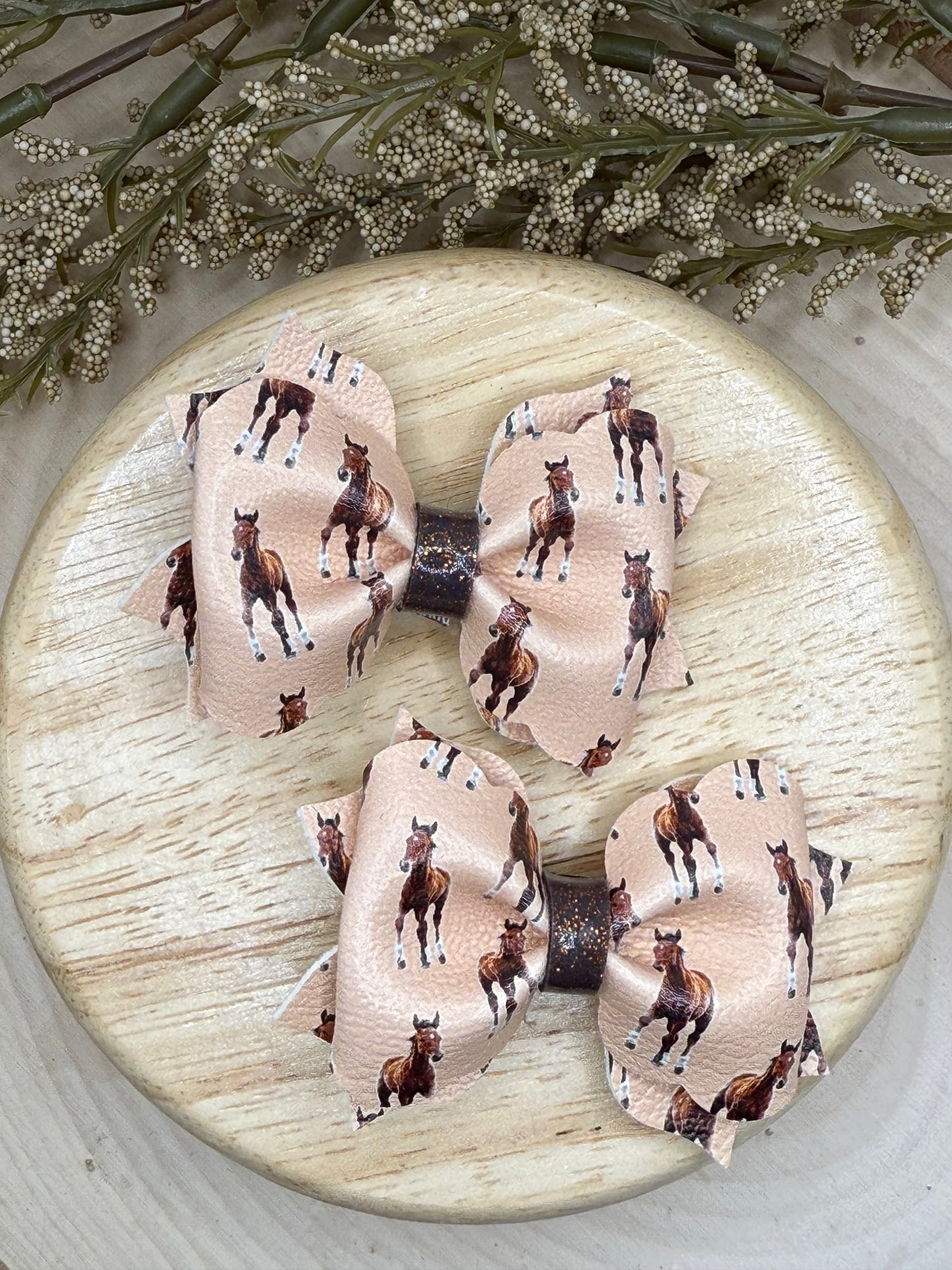 Small Poppy Horse Piggies