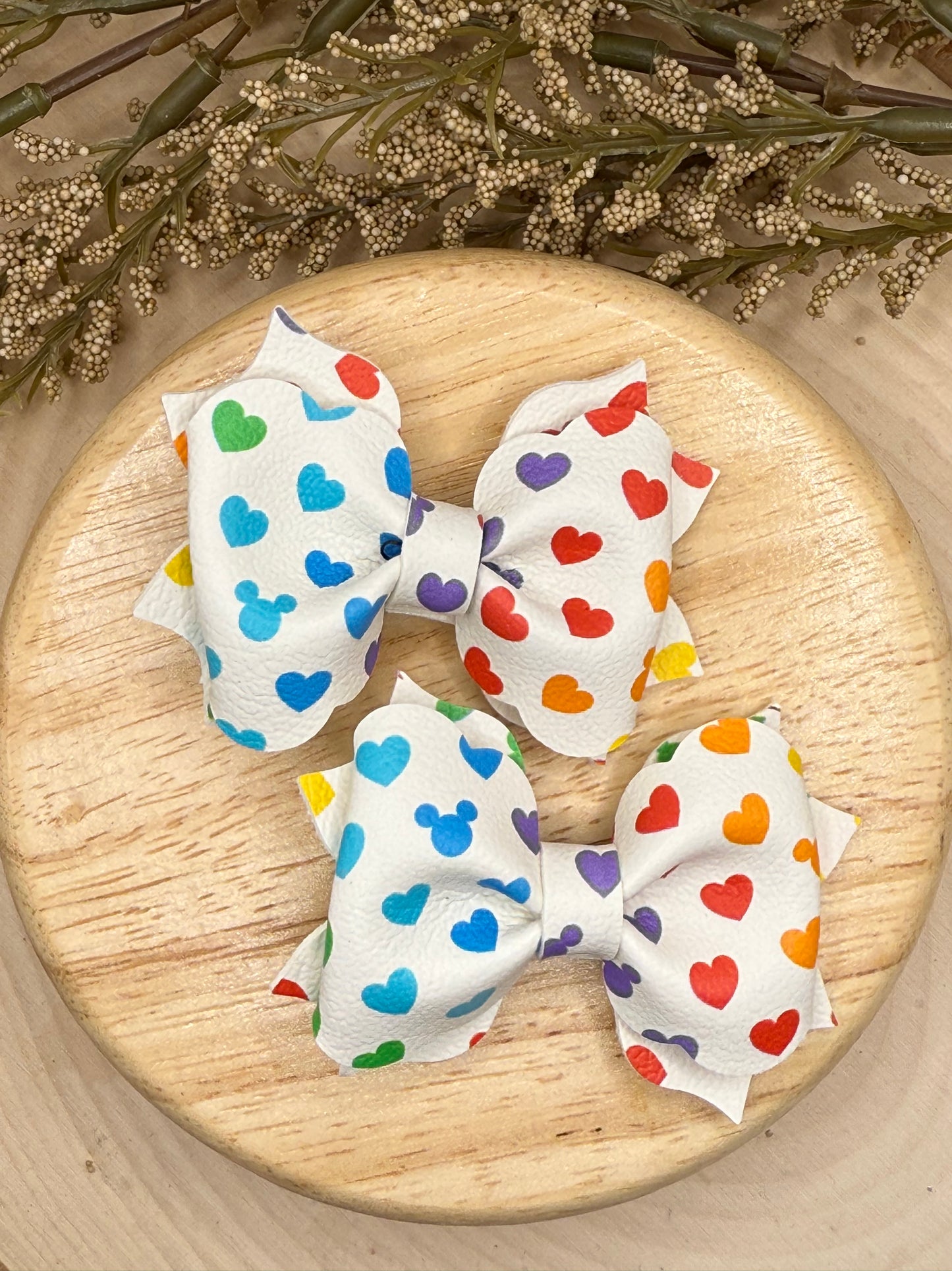 Small Poppy Mouse Heart Piggies