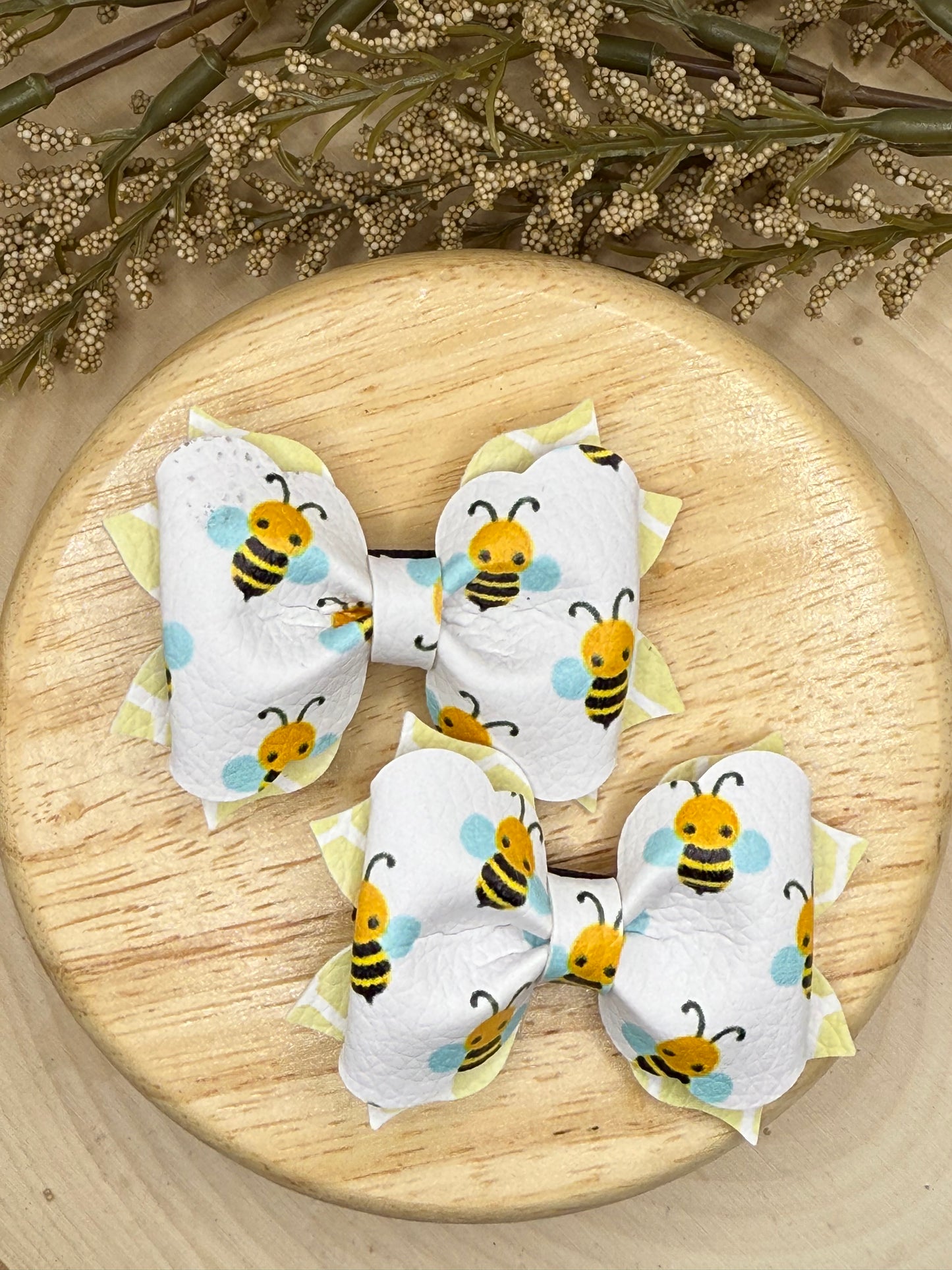 Small Poppy Bee Piggies