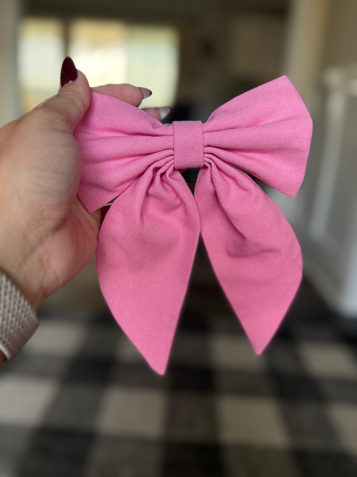 Coquette Pink Bow