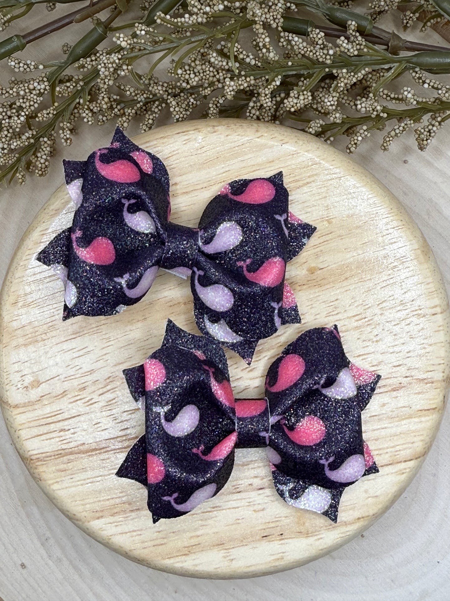 Small Poppy Shimmer Whale Piggies