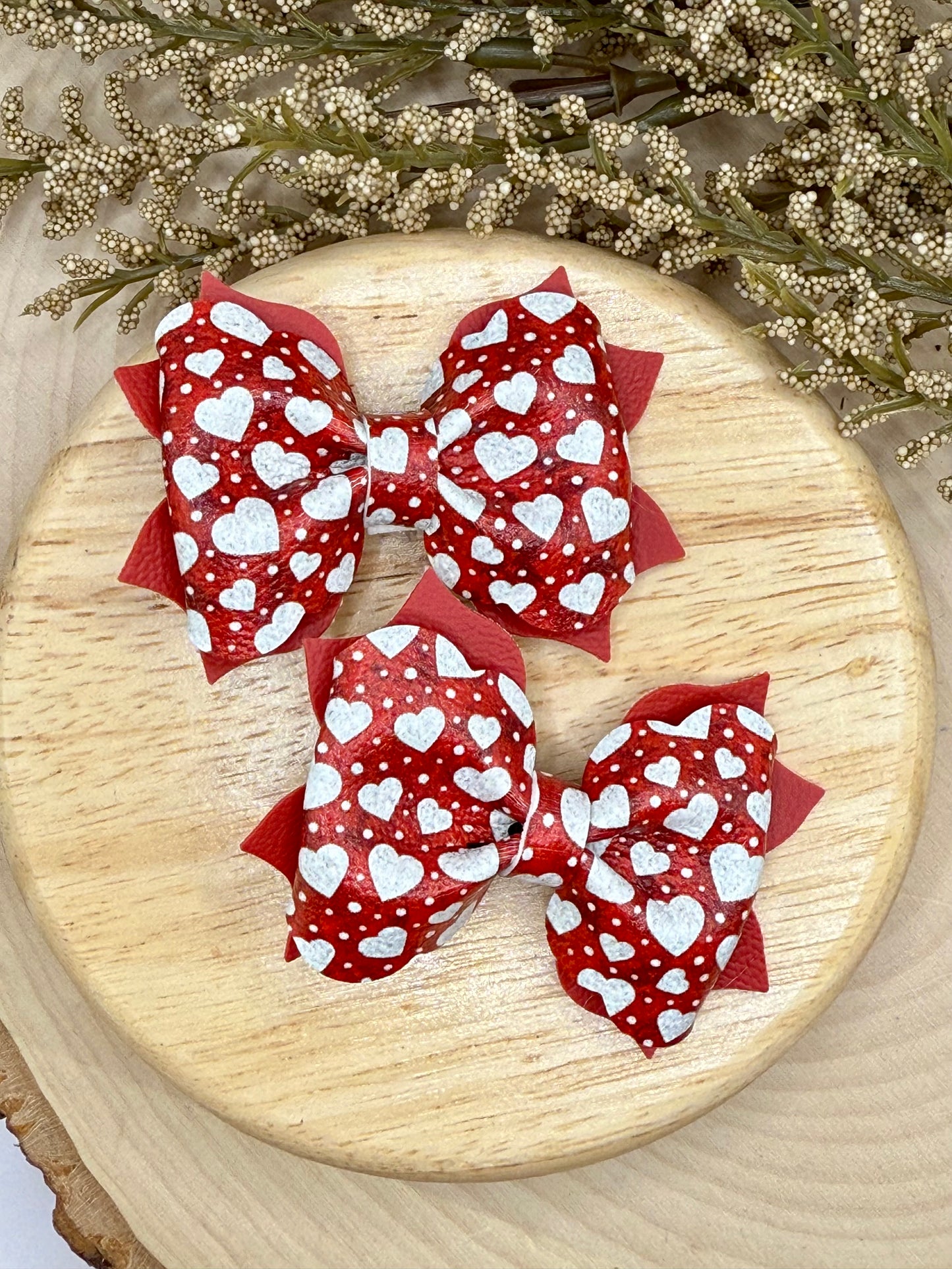 Small Poppy Heart Piggies