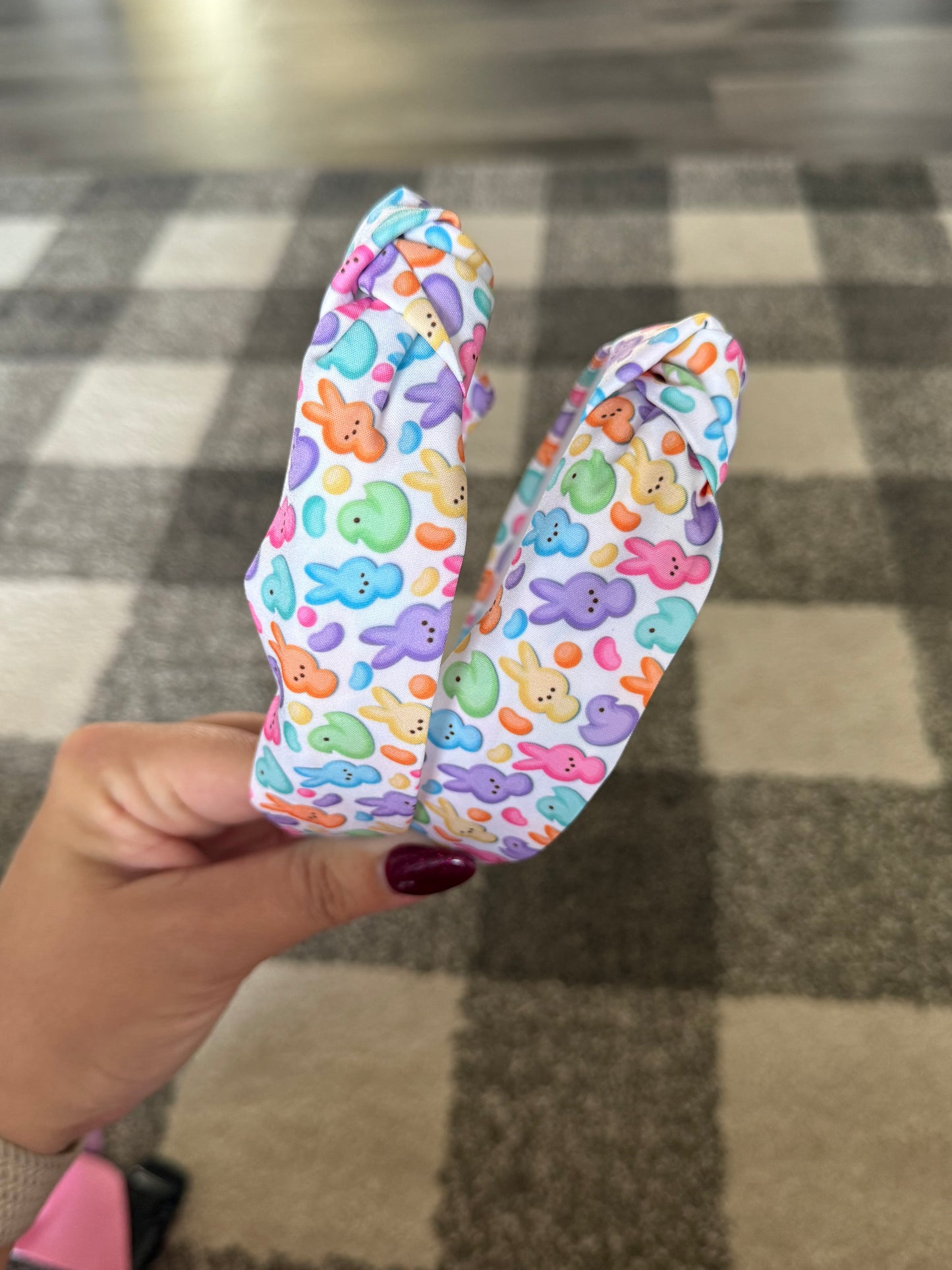 Easter Peeps Knotted Headband