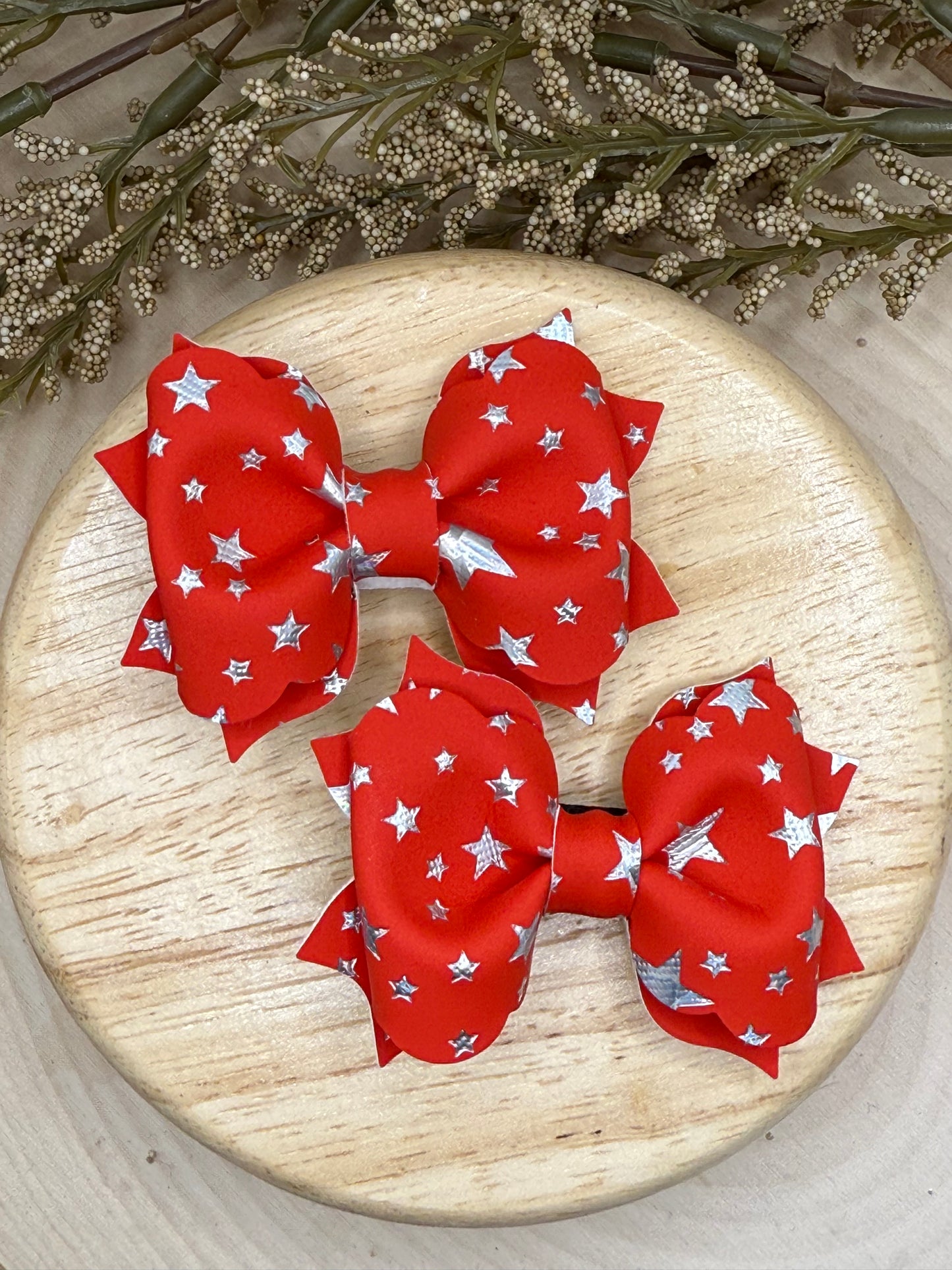 Small Poppy Red Star Piggies