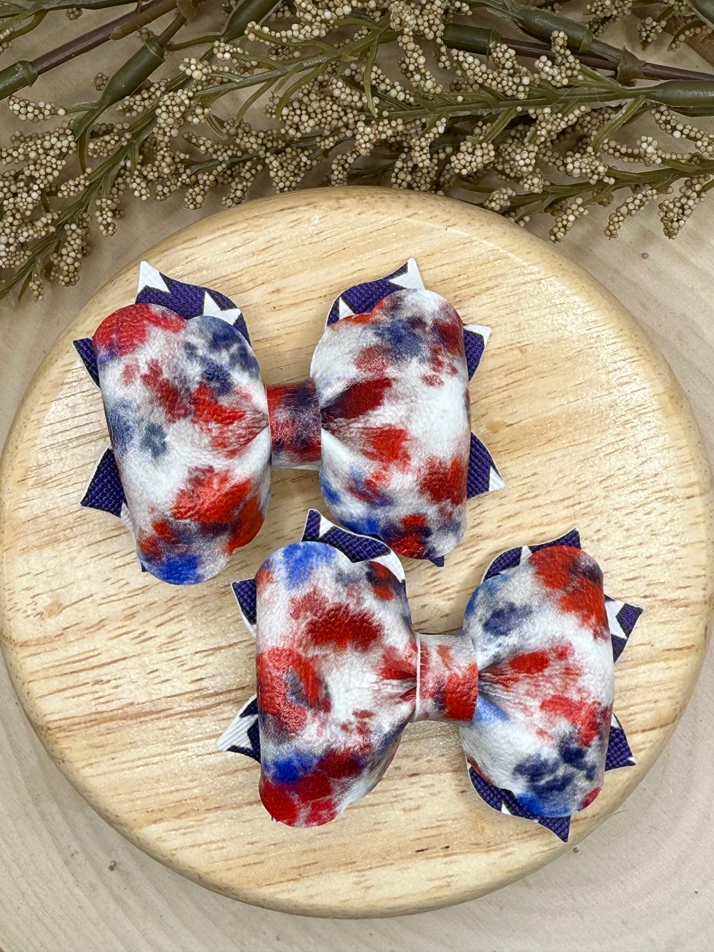 Small Poppy Tie Die Piggies