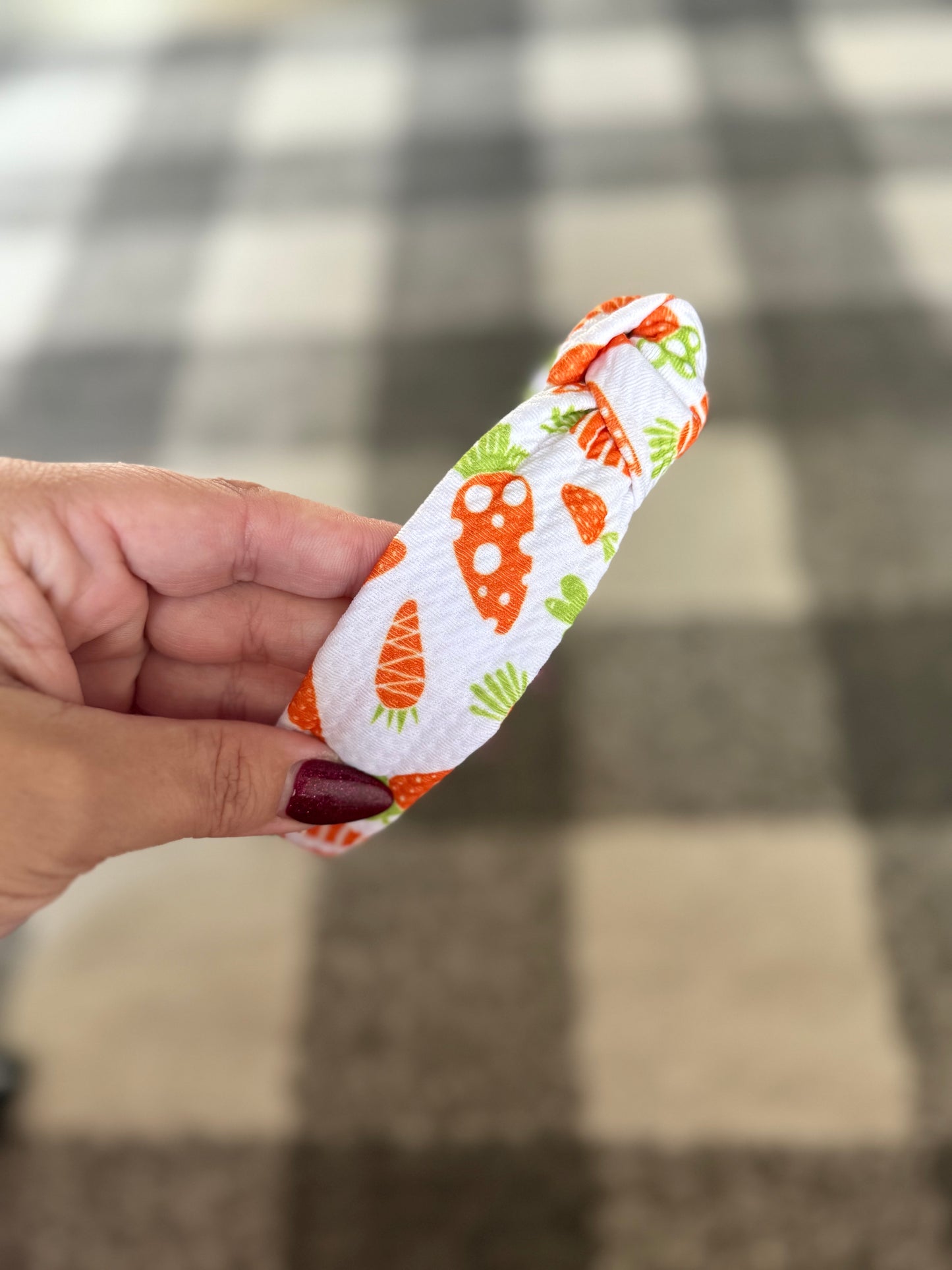 Carrot Knotted Headband