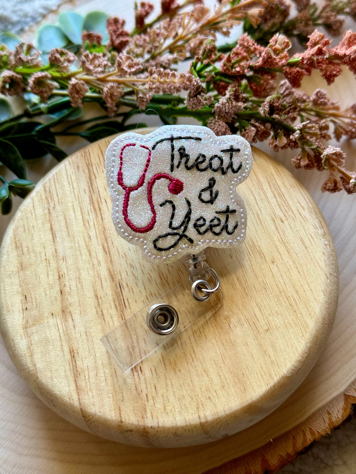 Treat and Yeet Badge Reel