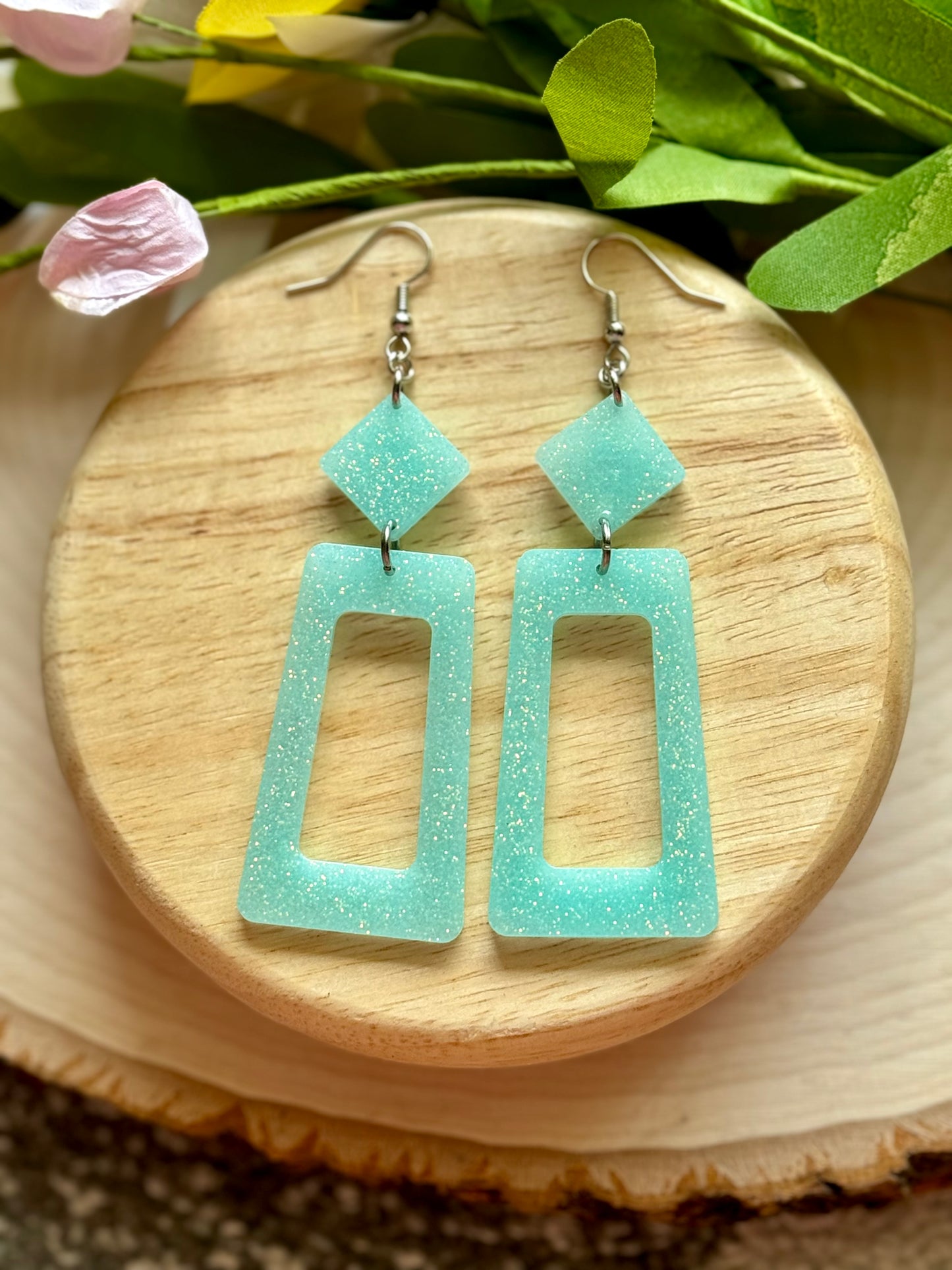 Spring Resin Earrings