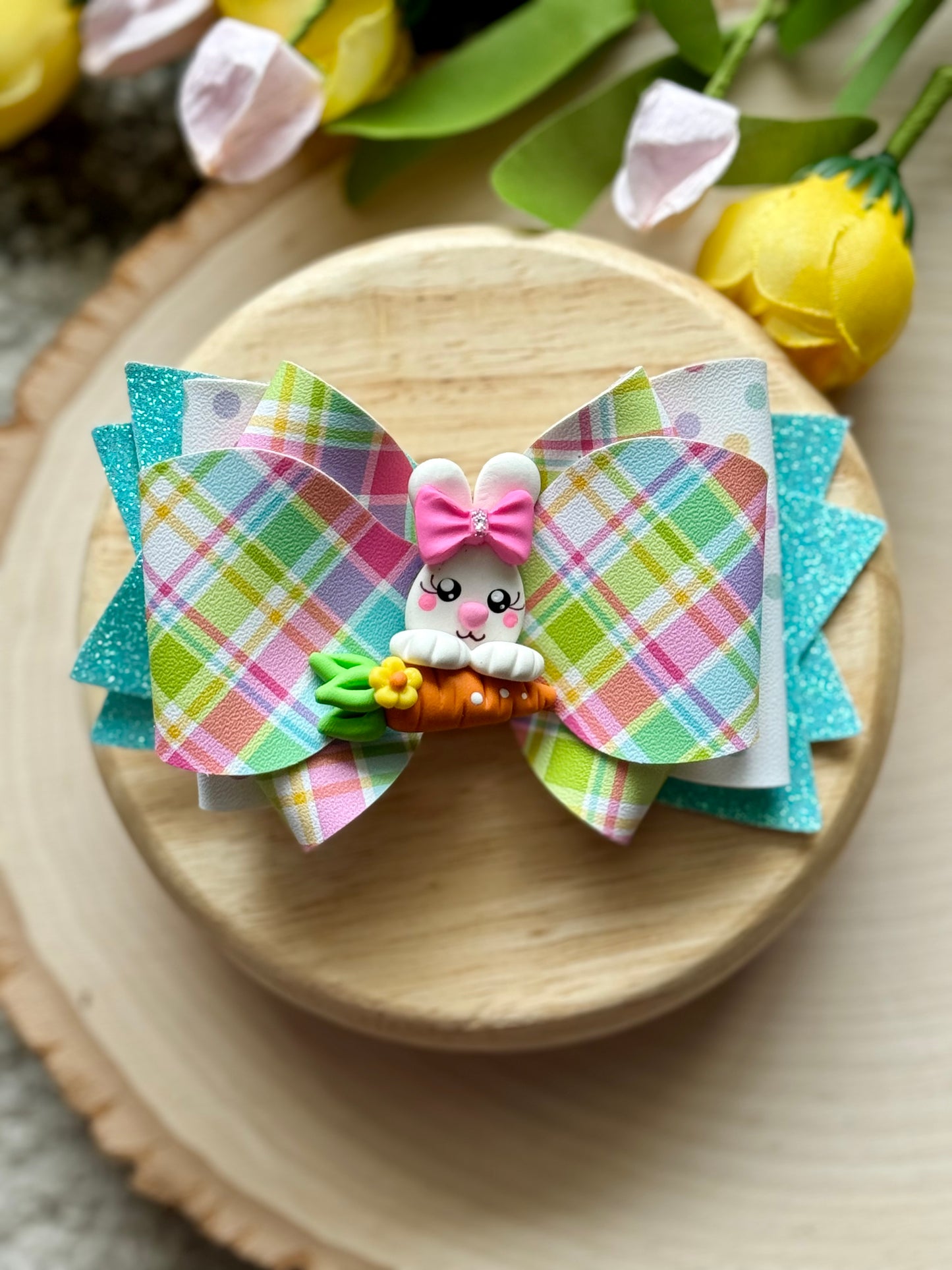 Bunny Bow Clay Bow