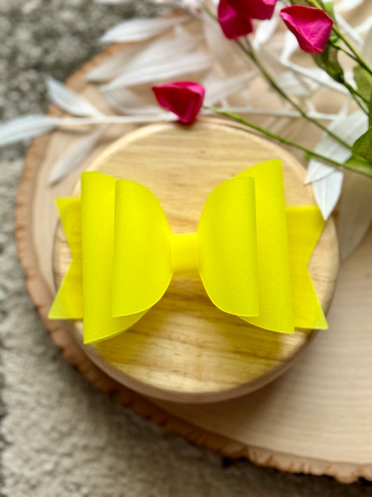 Yellow Swim Bow