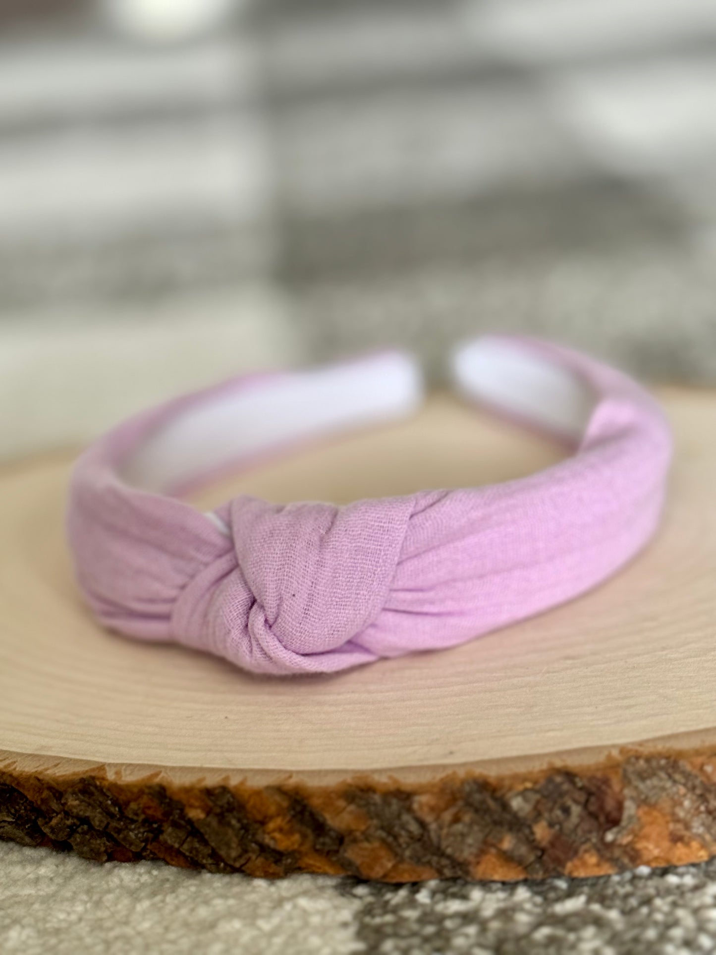 Spring Linen Knotted Headbands