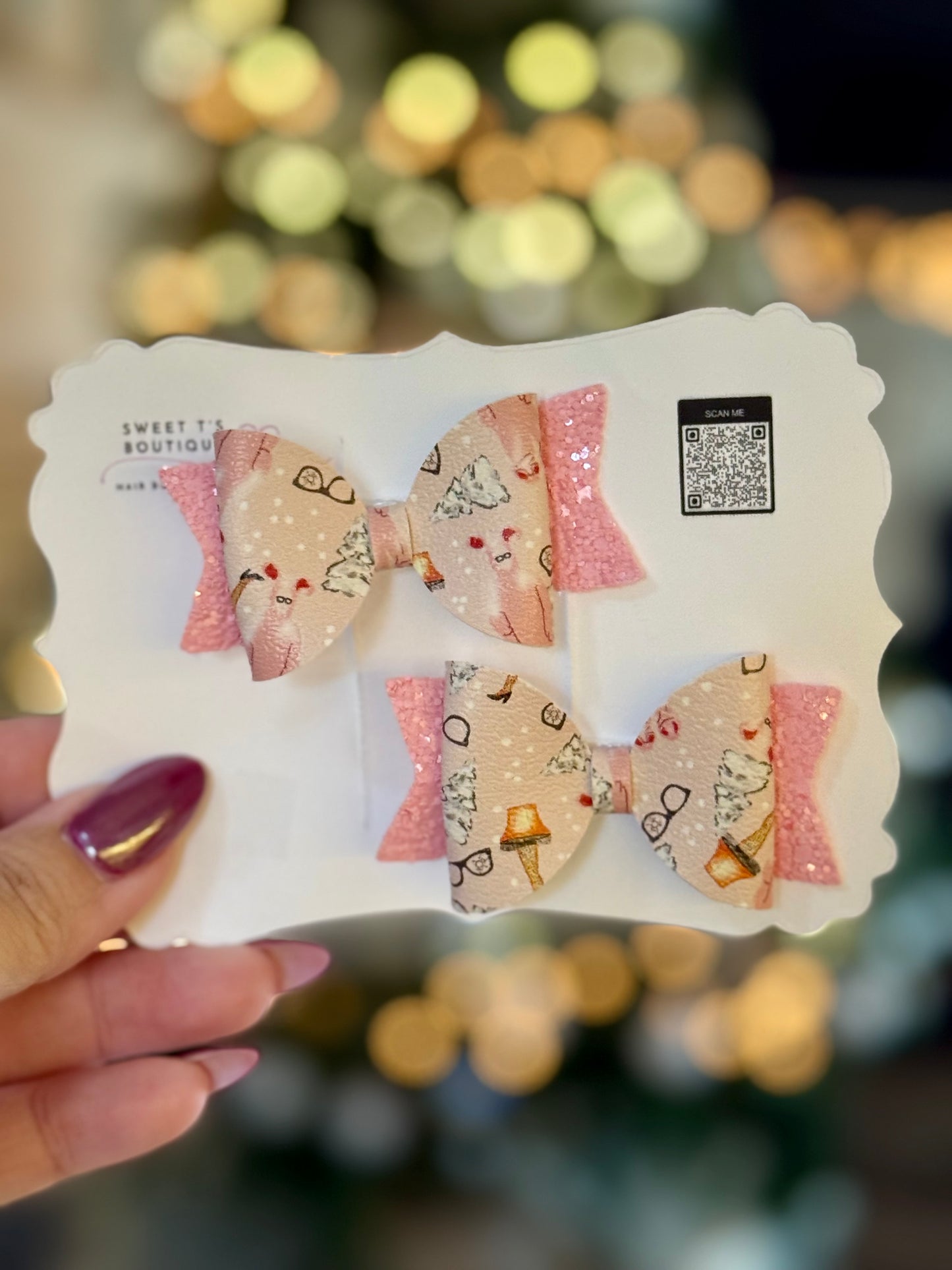 Small Leather Christmas Movie Piggies