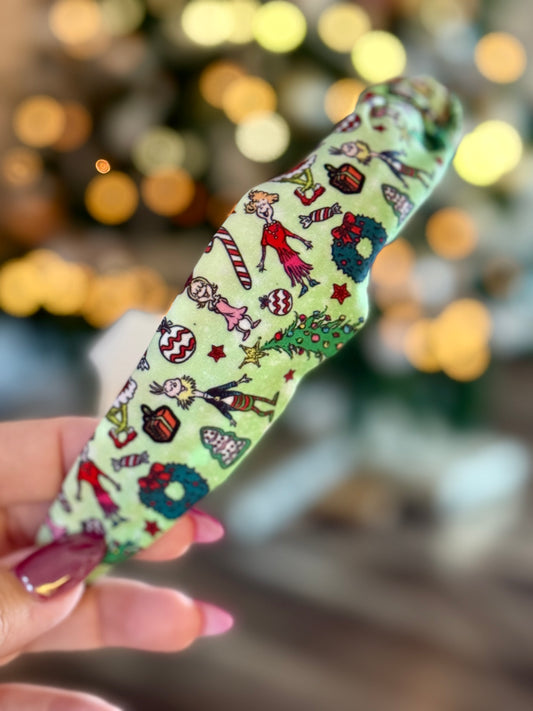 Green Guy Friends Knotted Headband