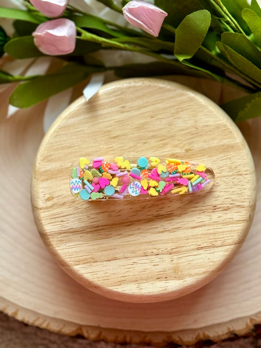 Bright Bunny Resin Clip