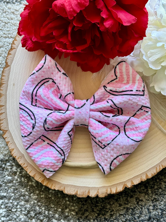 Heart Cake Infant Headband