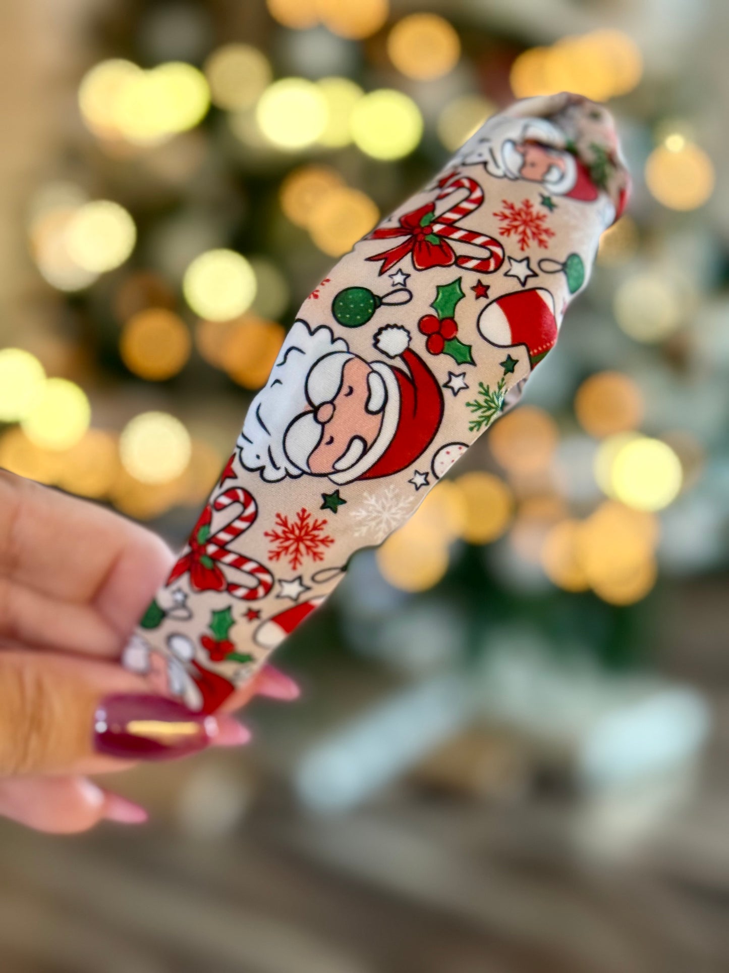 Christmas Mix Knotted Headband