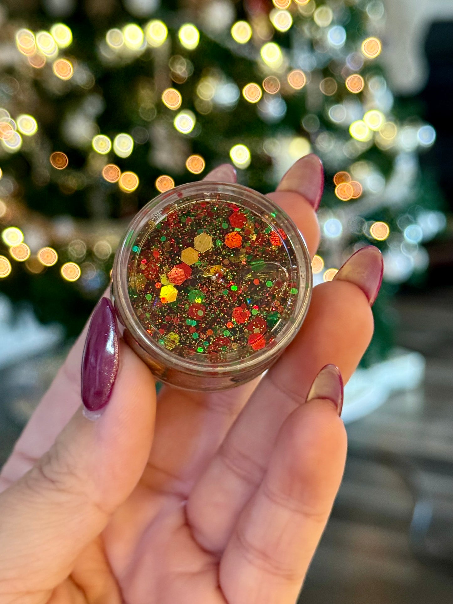 Gingerbread Hair Glitter