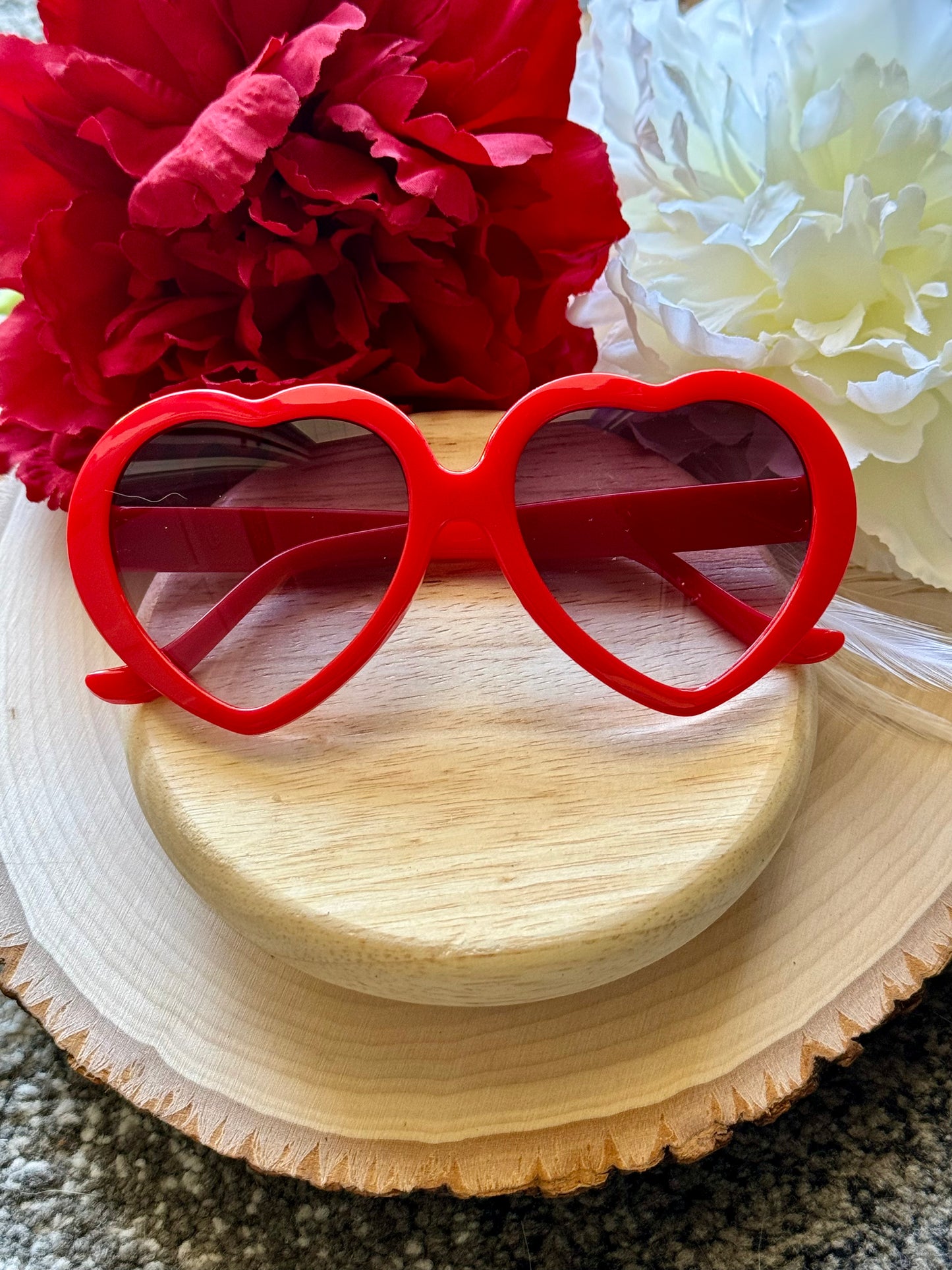 Red Heart Sunnies