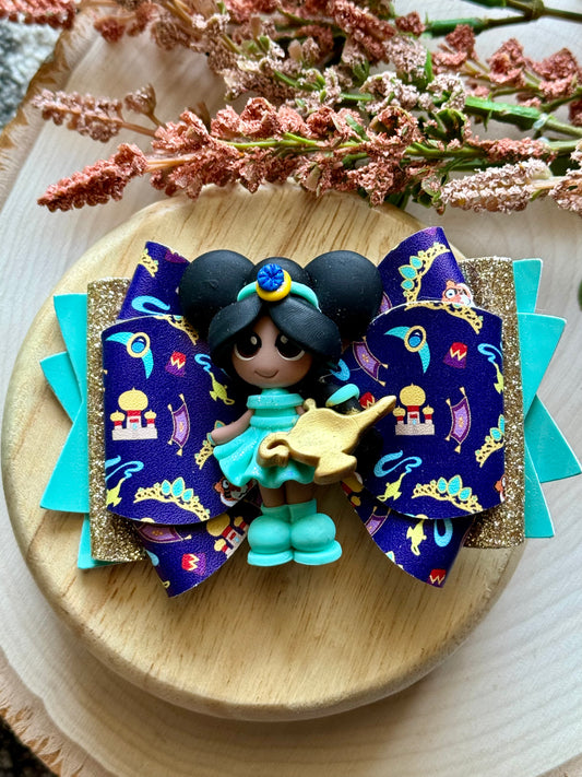 Magic Lamp Princess Clay Bow