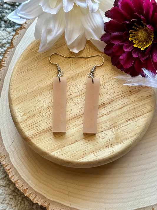 Evermore Era Resin Bar Dangle Earrings