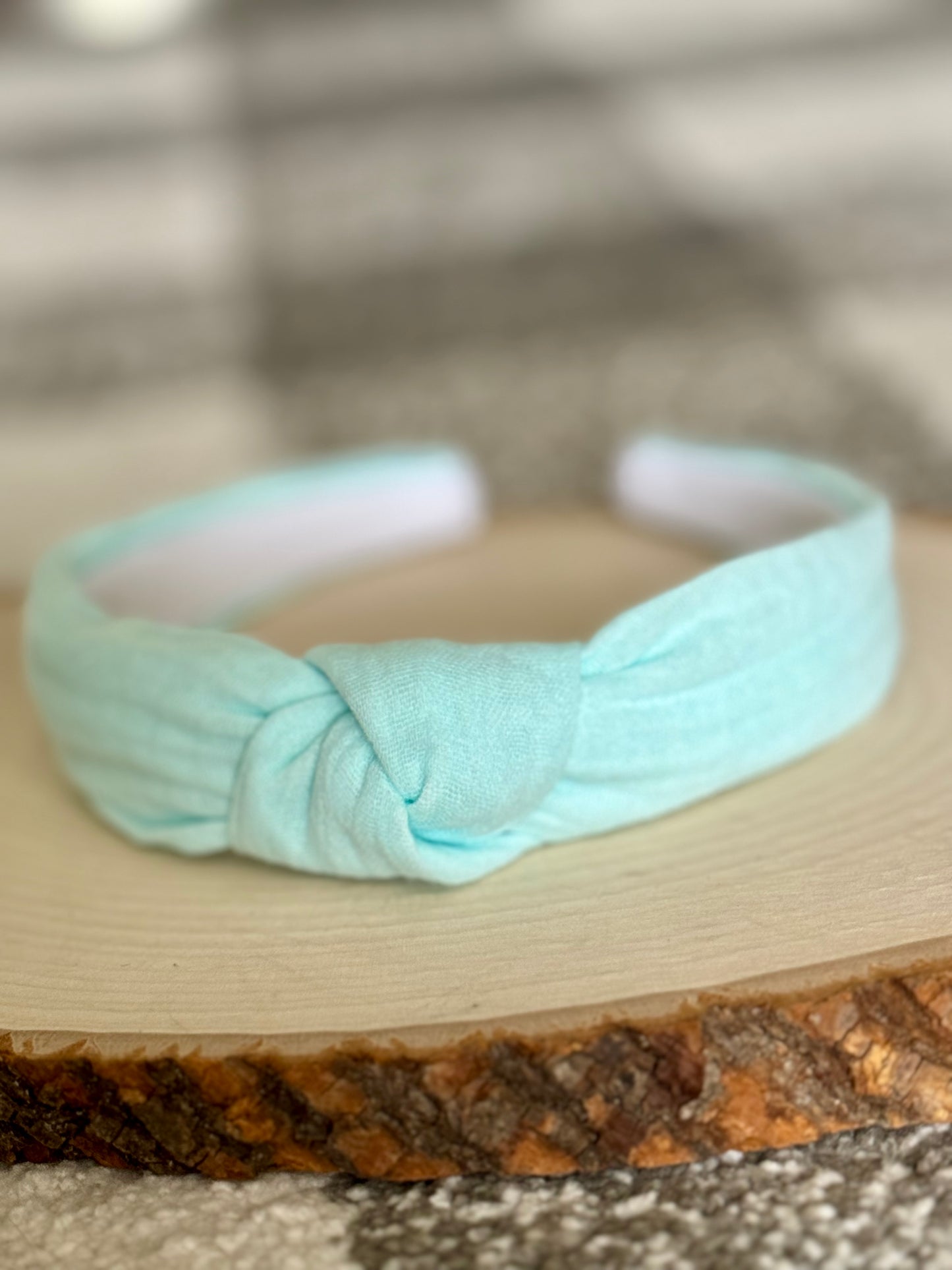 Spring Linen Knotted Headbands