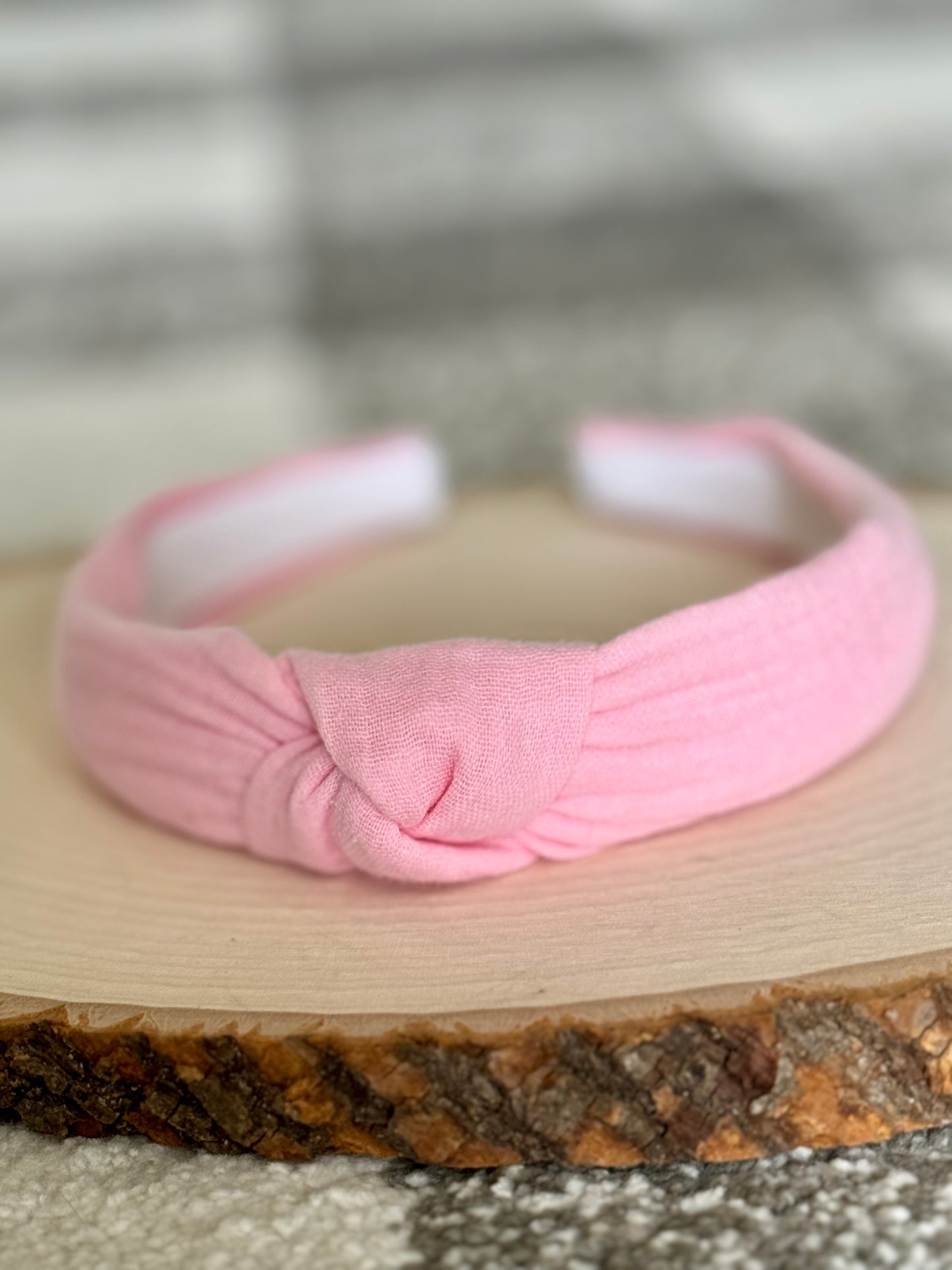 Spring Linen Knotted Headbands