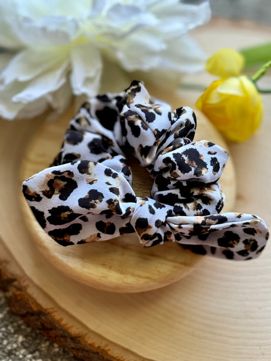 Cheetah Print Scrunchie