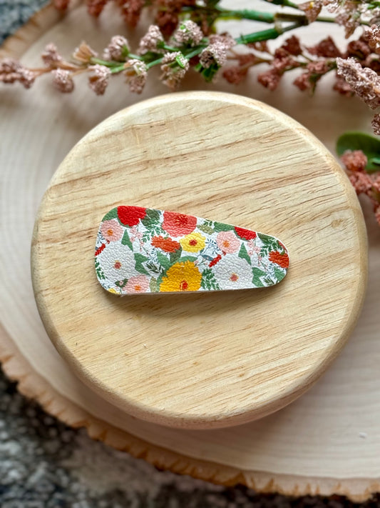 Single Floral Clip