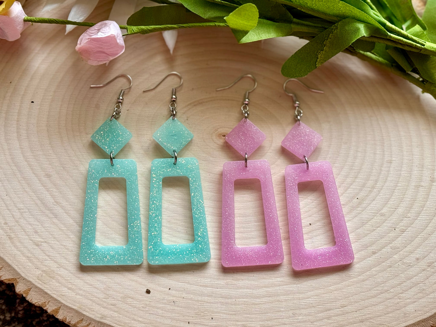 Spring Resin Earrings