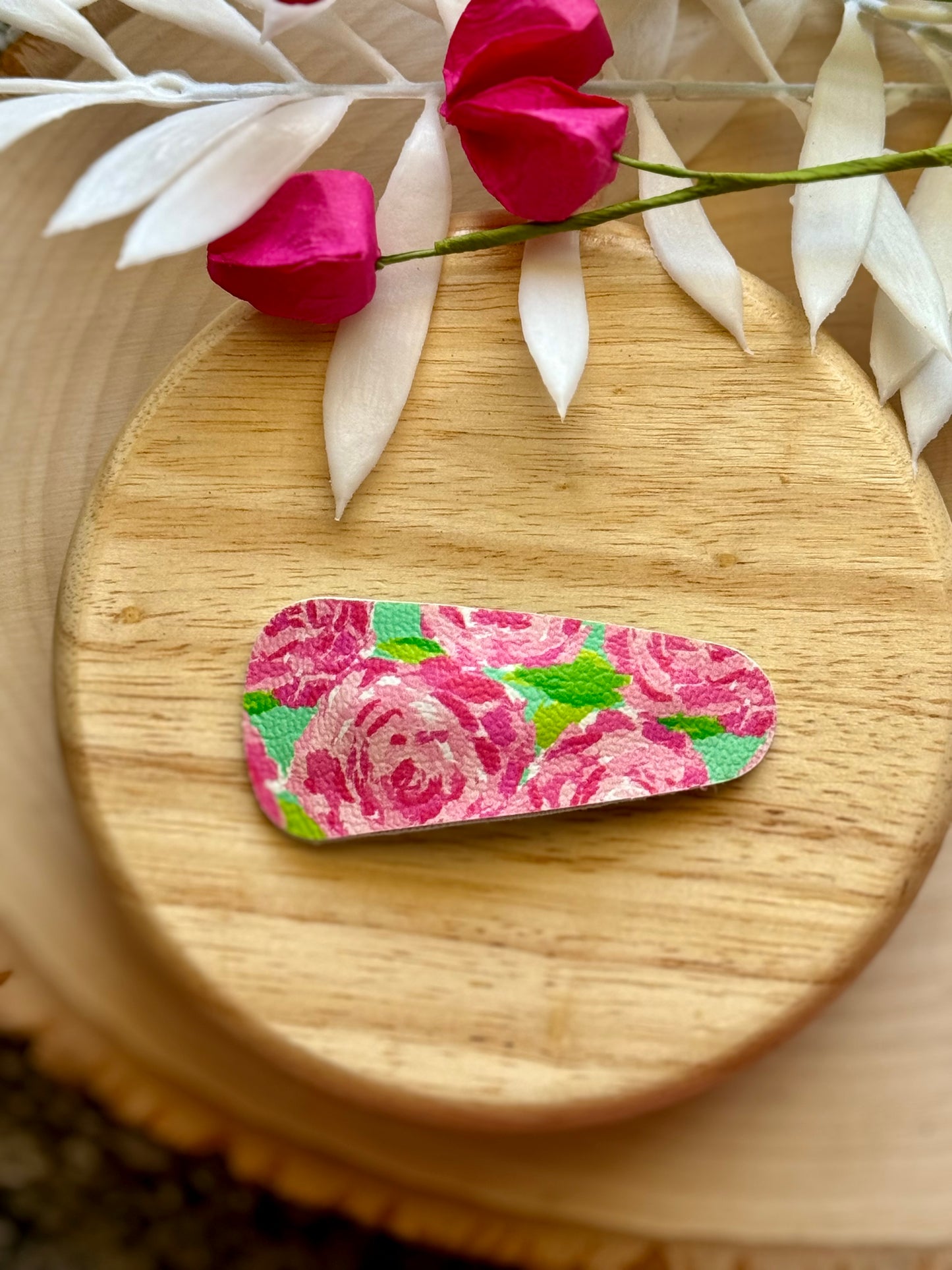 Single Rose Tropic Clip