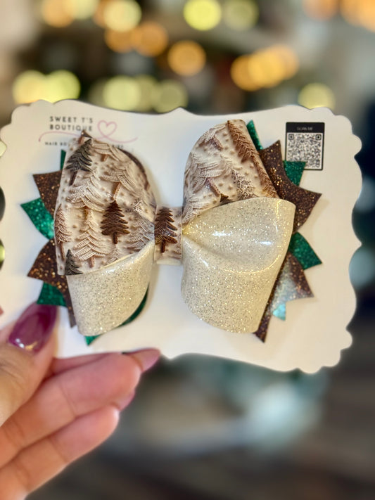 Twisty Twirl Tree Bow