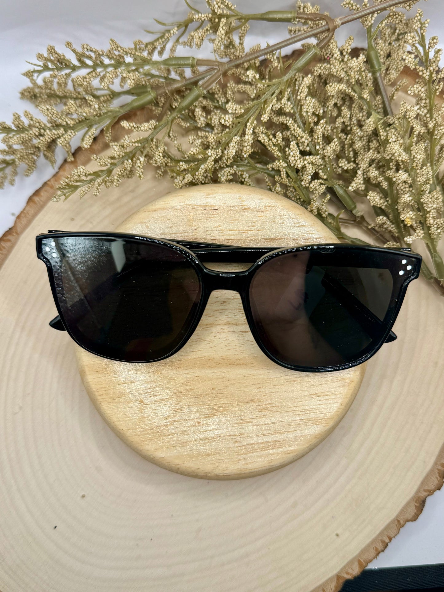 Kids Black Sunnies