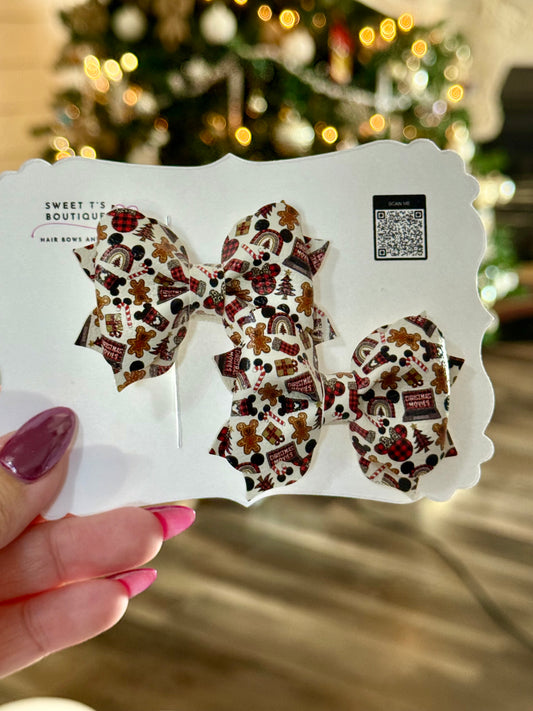 Small Poppy Mouse Plaid Piggies