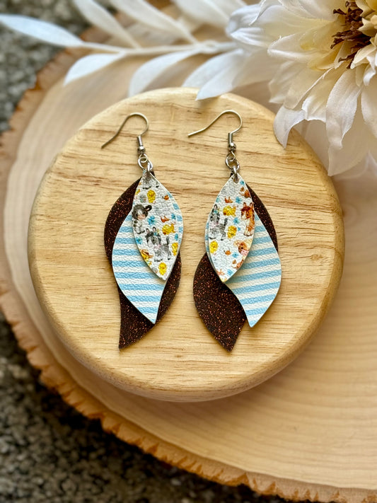 Farm Feather Earrings