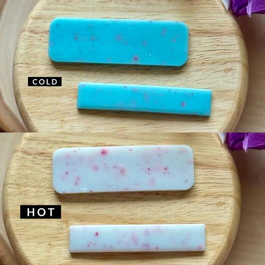 Hot and Cold Temp Changing Resin Clip