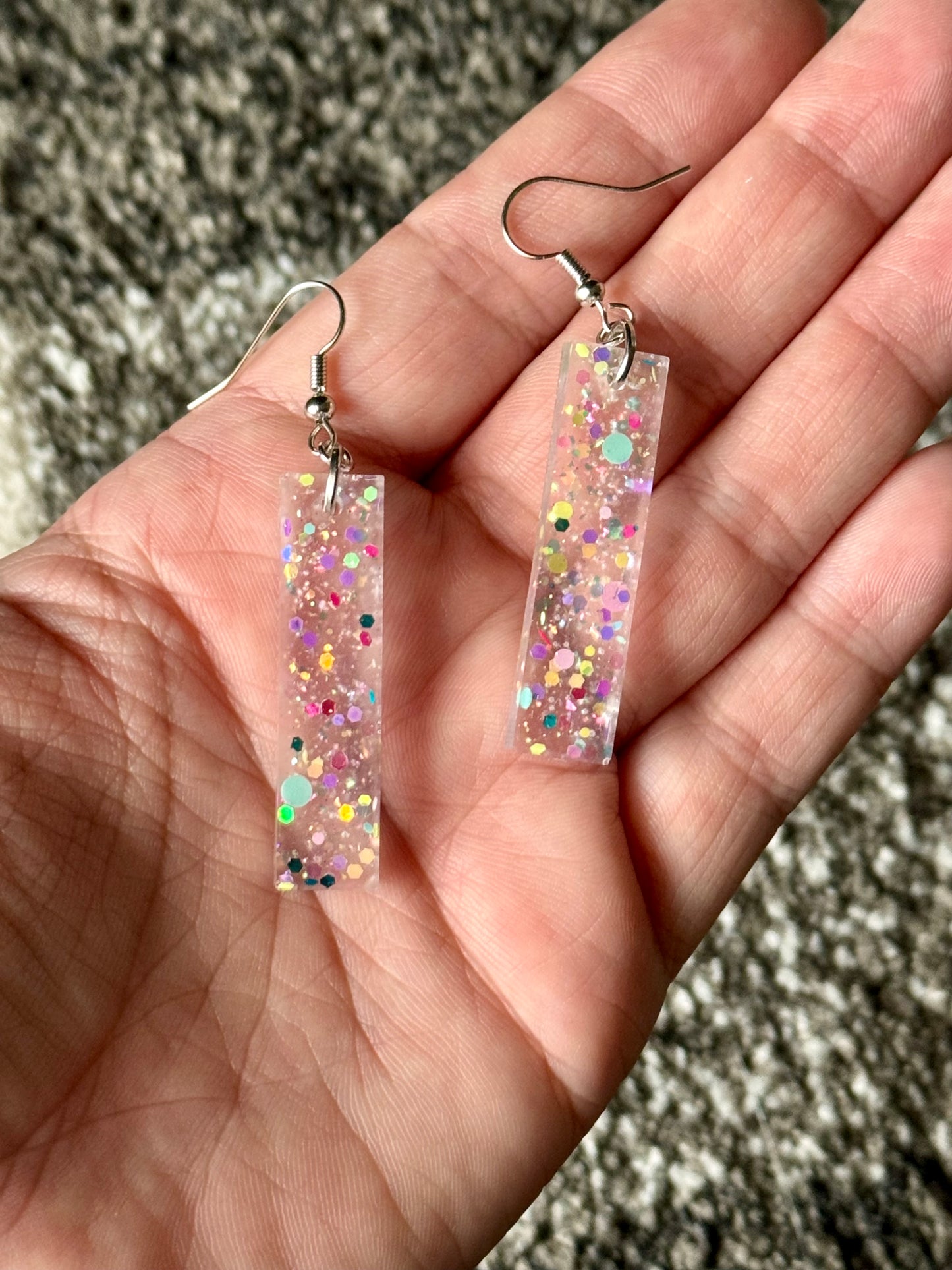 Birthday Mix Bar Dangle Earrings