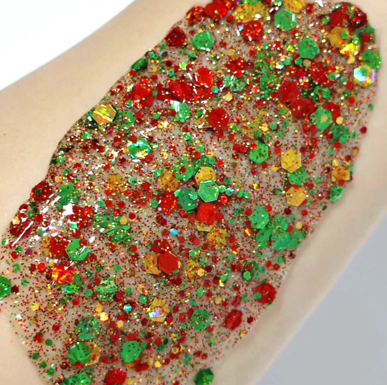 Gingerbread Hair Glitter