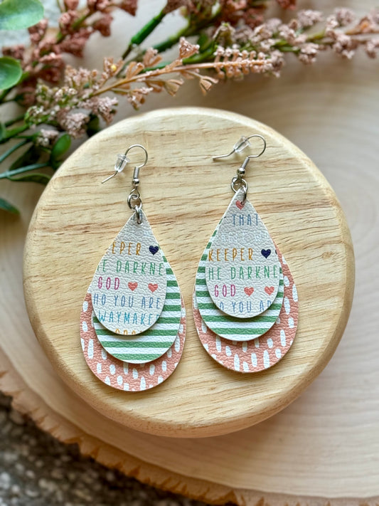 Waymaker Teardrop Earrings