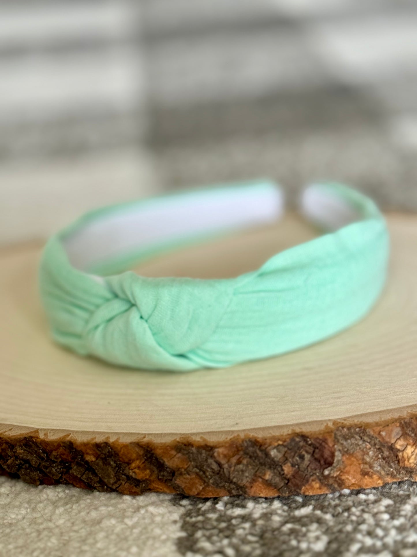 Spring Linen Knotted Headbands