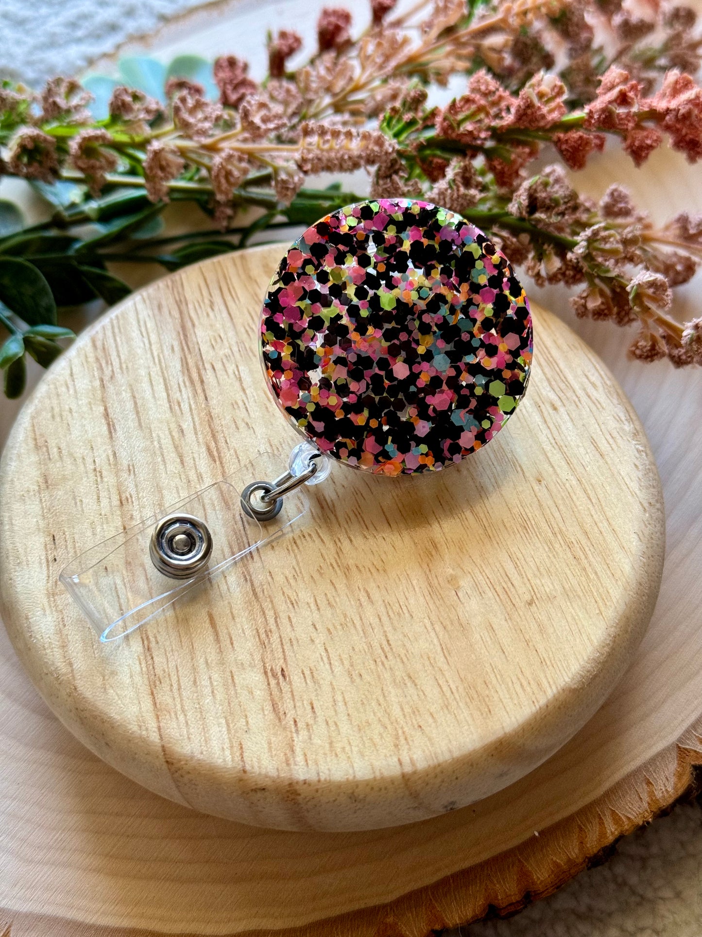 80s Mix Resin Badge Reel