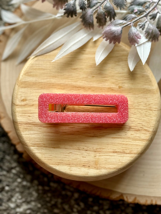 Coral Reef Resin Clip