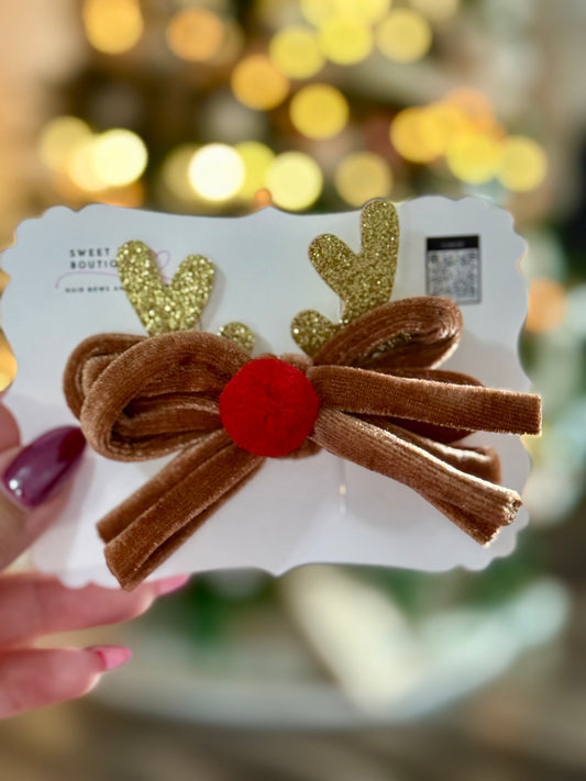 Small Reindeer Bow